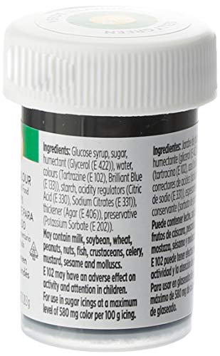 Wilton Colorante Alimenticio para Glaseado en Pasta, 28.3g, Color Verde Kelly, 04-0-0046