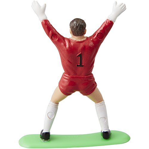 Wilton Set Decorativo Figuras de Fútbol, 5 x 8 x 14 cm, 7 Unidades