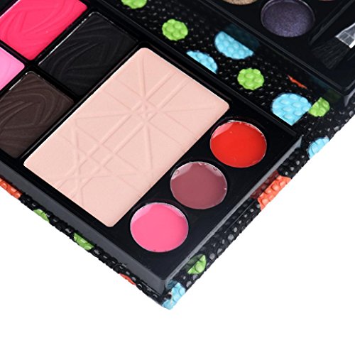 winwintom Paleta de Sombras Mate Profesional, 26Colores Paleta de Maquillaje de Sombras de Ojos Cosmética de Blush Polvo de Brillo de Labios (Color_1)