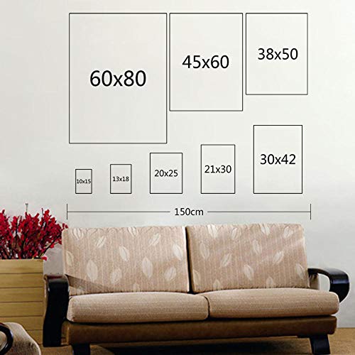 WJWGP Biblia CapíTulos Poster Y Grabados Lienzo Pared Arte Famosos Pintura Evangelios De San Juan Pared Cuadro para Sala De Estar Hogar Decoracion 50x70cm No Marco