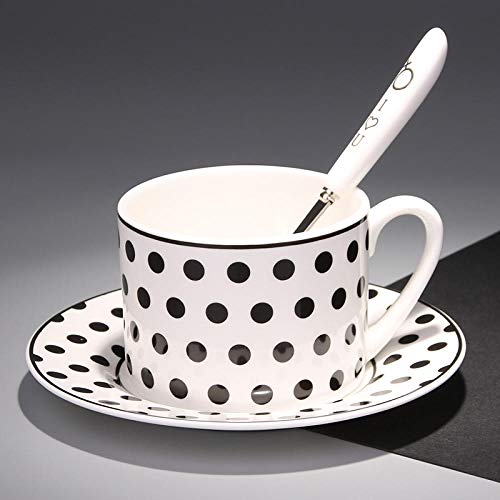 wknbb Nórdico Blanco Geométrico Bone China Cup Juego De Taza Y Plato De Café Tazas De Té Japanese Teacups Bone China Saucer Set 2020 Nuevo Ii50Byd-Style5