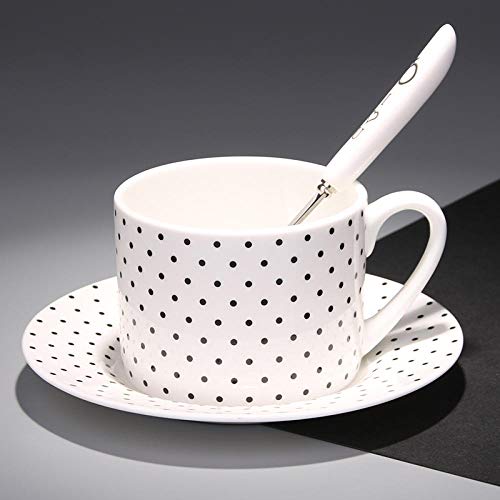 wknbb Nórdico Blanco Geométrico Bone China Cup Juego De Taza Y Plato De Café Tazas De Té Japanese Teacups Bone China Saucer Set 2020 Nuevo Ii50Byd-Style2