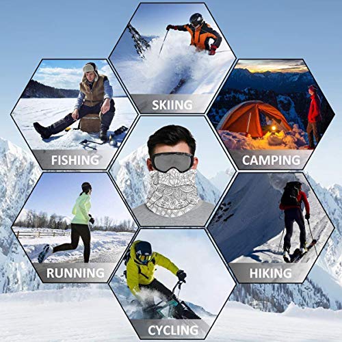WlQshop Calentadores de Cuello Coloring Pig Carpet Flowers Neck Gaiter Mascarilla Bufandas Headband For Men Women Sun UV Wind Dust Protection Skiing Riding Running