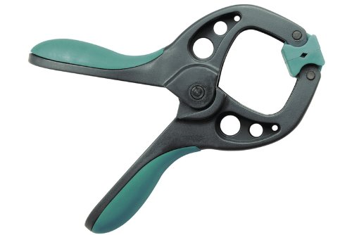 Wolfcraft 3630000 3630000-1"FZ 40" Pinza con Resorte, Gris, Turquesa, 40mm