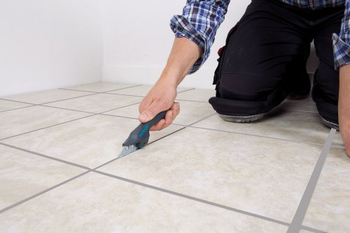 Wolfcraft 5570000 5570000-1 rascador baldosas (Juntas de argamasa) 2-6 mm