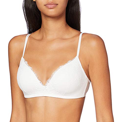 women'secret Sujetador Triangular con Relleno sin Aros de Encaje y Estructura