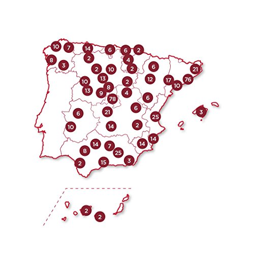 WONDERBOX Caja Regalo -Cena para Dos- 550 restaurantes seleccionados para Dos Personas