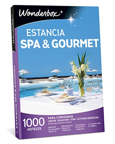 Wonderbox Caja Regalo -ESTANCIA SPA & GOURMET- 1.000 hoteles para dos personas