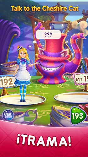 WonderMatch ™－Juego de Match-3 Puzzle 2020－combinar las jaleas y dulces en el nuevo aventuras de Alice 3 en una raya con gráficos geniales gratis. ¡Emprende viaje al mundo mágico HD para Kindle Fire!