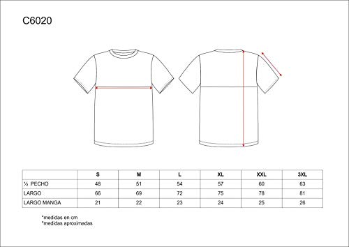 Work Team Camiseta combinada de Manga Corta en poliéster. Parte Superior de Alta Visibilidad. Cuello Redondo en Punto canalé con cubrecosturas interio Hombre Marino+Amarillo A.V. XL