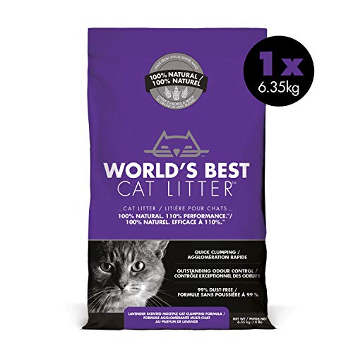 Worlds Best Cat Litter, Arena/Lavanda, 6.35kg