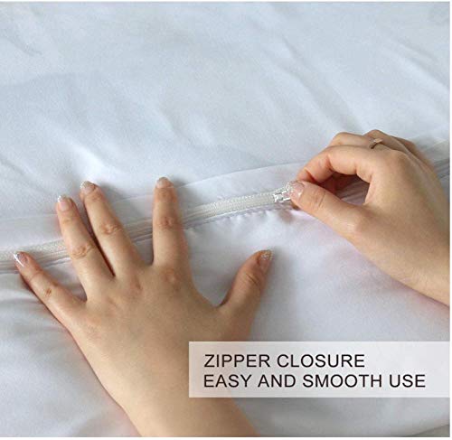 WPHRL Ropa de Cama Fundas edredon Tinta Auto Azul Microfibra Super Suave con 2 Fundas de Almohada 40x75cm (140x210cm)