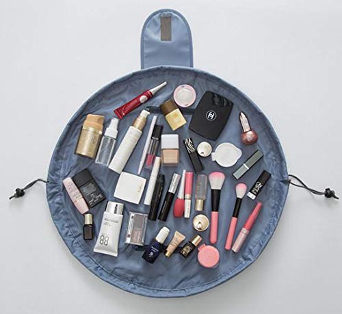 WSDYDB Venta Al por Mayor Estuche Cosmético De Viaje Plegable Bolso De Maquillaje con Cordón para Mujer Bolsa De Regalo Cosmética Funcional Dom1031020   Gris