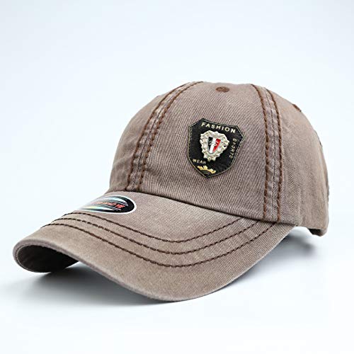 wtnhz Gorras de béisbol con Lavado de algodón para Hombres y Mujeres Gorras con Bordado de Marea