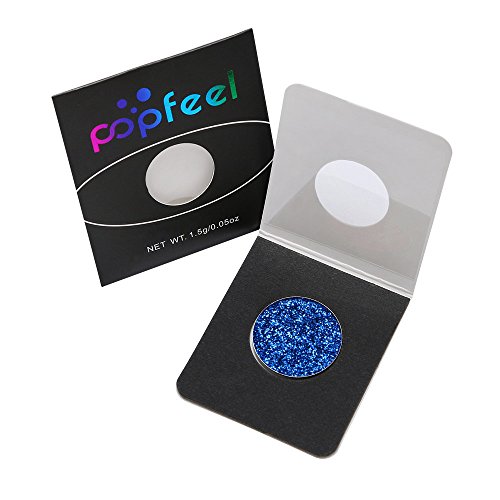 Wtouhe 2019 - Paleta de sombra de ojos, brillante, mate, maquillaje cosmético, sombra de ojos, ahumado, brillante, metálico, sombra de ojos, purpurina, impermeable