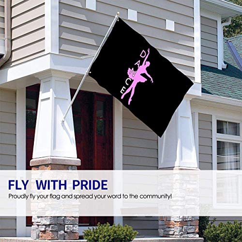 WTWT al Aire Libre esterna Dance Ballet Shoes 3x5 Foot American Us Polyester Flag - Canvas Header - Vivid Color and UV Fade Resistant