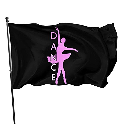 WTWT al Aire Libre esterna Dance Ballet Shoes 3x5 Foot American Us Polyester Flag - Canvas Header - Vivid Color and UV Fade Resistant