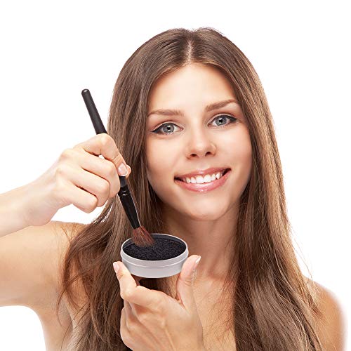 WXJ13 4 esponjas para eliminar el color de la brocha de maquillaje, esponja de limpieza rápida que cambia de color