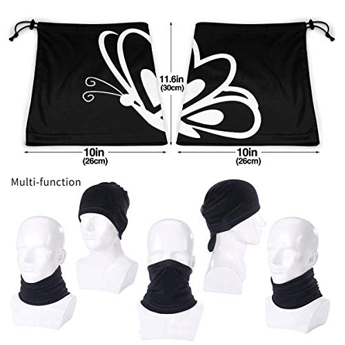 XCVD Estados de concientización sobre el cáncer de mama (2) Calentador de cuello de microfibra unisex Protector solar Bufanda de diadema a prueba de viento para exteriores