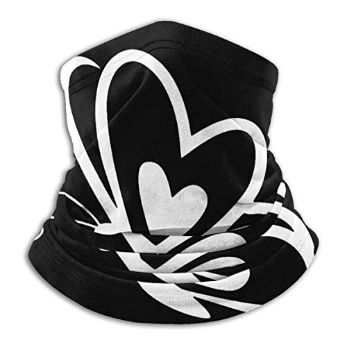 XCVD Estados de concientización sobre el cáncer de mama (2) Calentador de cuello de microfibra unisex Protector solar Bufanda de diadema a prueba de viento para exteriores