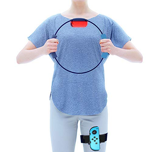 XFF Gamepad Juego De Aventuras Adecuado para Pierna Elástica Ajustable Lazo De Cinturón Deportivo Controlador De Gamepad De Pierna Anti-Agarre