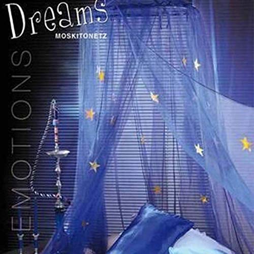 XGBDTJ- Star Baby Dome Mosquitera Azul Estudiante Mode Vie de Manta Infantil Canopy A 65X200X1000Cm (26X79X394Inch) Decoración Dulce Estilo Mediterráneo Oriental (Color : A, One Size : One Size)