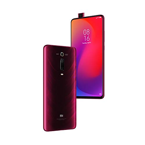 Xiaomi Mi 9T Pro – Smartphone con Pantalla AMOLED Full-Screen de 6,39" (Qualcomm SD 855, Selfie Pop-up, Triple Cámara de 13 + 48 + 8 MP, 4000 mAh, con NFC, 6+128 GB), Rojo Llama [Versión española]