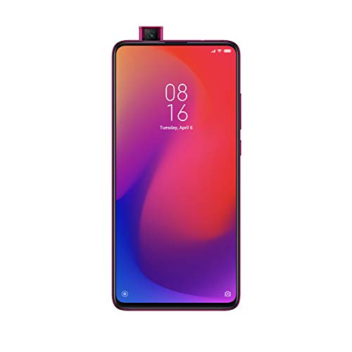 Xiaomi Mi 9T Pro – Smartphone con Pantalla AMOLED Full-Screen de 6,39" (Qualcomm SD 855, Selfie Pop-up, Triple Cámara de 13 + 48 + 8 MP, 4000 mAh, con NFC, 6+128 GB), Rojo Llama [Versión española]