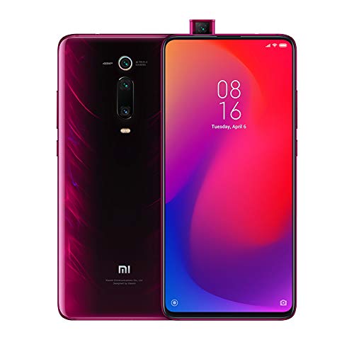 Xiaomi Mi 9T Pro – Smartphone con Pantalla AMOLED Full-Screen de 6,39" (Qualcomm SD 855, Selfie Pop-up, Triple Cámara de 13 + 48 + 8 MP, 4000 mAh, con NFC, 6+128 GB), Rojo Llama [Versión española]
