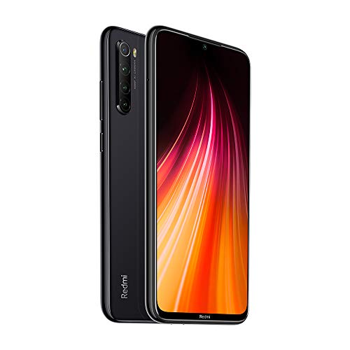 Xiaomi Redmi Note 8 - Smartphone de 6.3" FHD+ (Snapdragon 665 Octa Core, 4 GB RAM, 64 GB ROM, cámara trasera cuádruple de 48 MP, batería de 4000 mAh) Space Black [International Version]