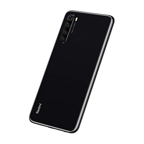 Xiaomi Redmi Note 8 - Smartphone de 6.3" FHD+ (Snapdragon 665 Octa Core, 4 GB RAM, 64 GB ROM, cámara trasera cuádruple de 48 MP, batería de 4000 mAh) Space Black [International Version]