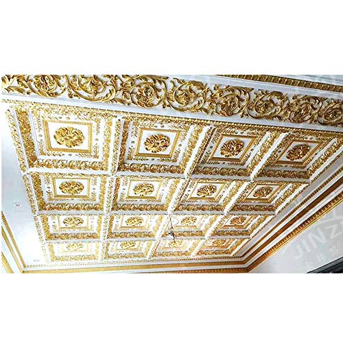 Xinlie Lote hoja de oro Hojas Pan de Oro de Imitación para Artes Grande Hoja de Plata Papel de Oro de Imitación para Artes para el arte Manualidades Decoración Dorado Elaboración de Marcos (200 Hojas)