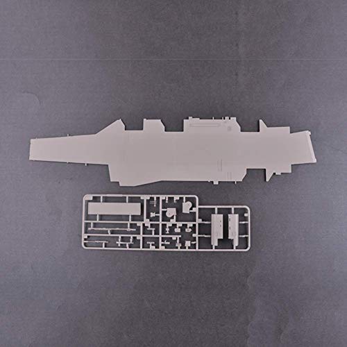 XIUYU Ensambladas portaaviones Modelo de simulación, coleccionables, 1 350 Us Navy Kitty Hawk CV- Buque de Guerra Modelos Kitty Hawk 12,2 cm X 46,7