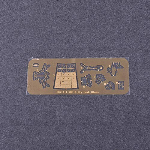 XIUYU Ensambladas portaaviones Modelo de simulación, coleccionables, 1 350 Us Navy Kitty Hawk CV- Buque de Guerra Modelos Kitty Hawk 12,2 cm X 46,7