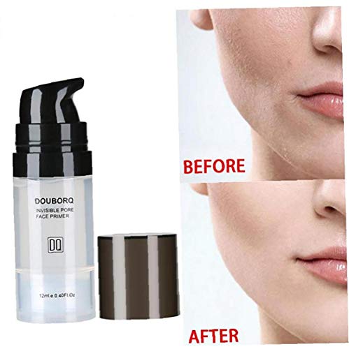 XKJFZ Bolso De 1bottle Invisible Esencia Poro Cartilla Sin Poros Todo Mate Face Primer Control Aceite Pre-Maquillaje Crema Natural De Blur Primer Suave Smooth Gel (12 Ml / 0,4 Oz)
