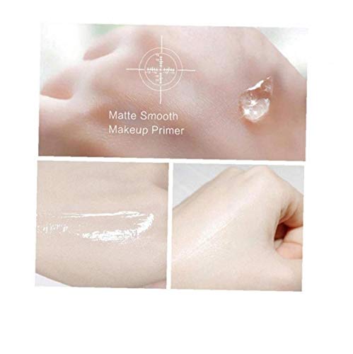 XKJFZ Bolso De 1bottle Invisible Esencia Poro Cartilla Sin Poros Todo Mate Face Primer Control Aceite Pre-Maquillaje Crema Natural De Blur Primer Suave Smooth Gel (12 Ml / 0,4 Oz)