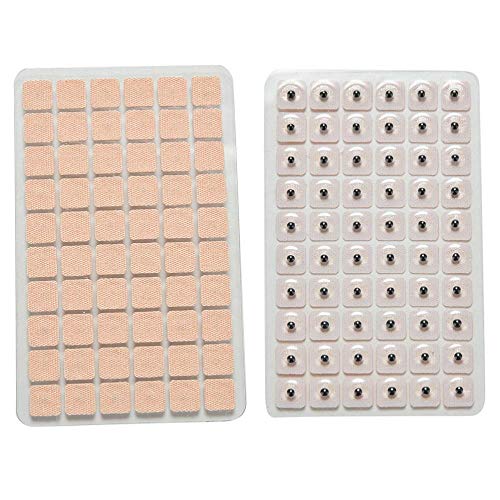 xmwm Vaccaria Seeds Oído Masaje Relajación Orejas Pegatinas Auricular-Paster Press Seeds Venta al por Mayor 600 Unids/Lote Acupuntura Aguja Oreja