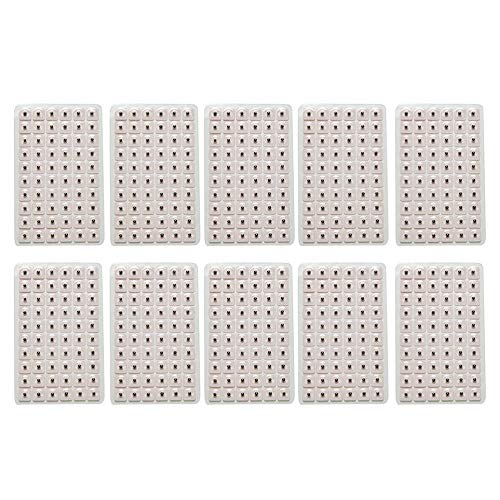 xmwm Vaccaria Seeds Oído Masaje Relajación Orejas Pegatinas Auricular-Paster Press Seeds Venta al por Mayor 600 Unids/Lote Acupuntura Aguja Oreja