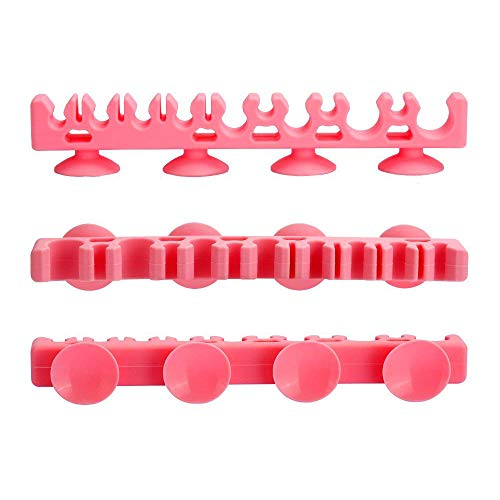 Xrten Organizador de Maquillaje para Pinceles y Brochas de Maquillaje, Soporte con Ventosa para Cepillos de Maquillajes