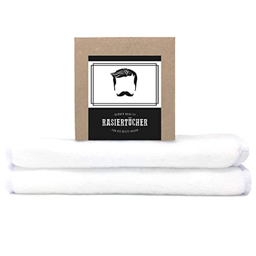 XXL de afeitar Toalla 2 unidades | Barbero | para preparar la Afeitado