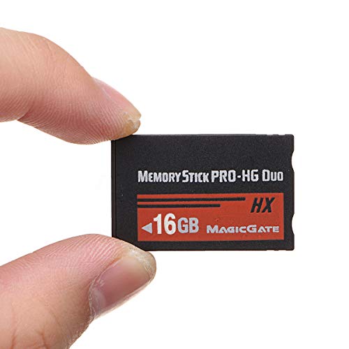 XZANTE 16GB Tarjeta de Memoria Ms Pro Duo HX Tarjeta Flash para PSP Cybershot Cámera