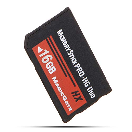 XZANTE 16GB Tarjeta de Memoria Ms Pro Duo HX Tarjeta Flash para PSP Cybershot Cámera