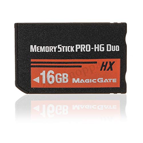 XZANTE 16GB Tarjeta de Memoria Ms Pro Duo HX Tarjeta Flash para PSP Cybershot Cámera