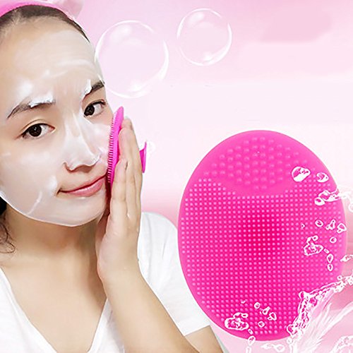 YA-Uzeun - Cepillo exfoliante de silicona para limpieza facial de puntos negros