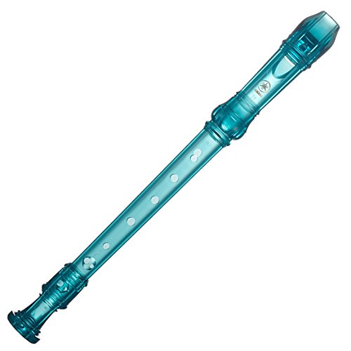 YAMAHA YRS 20GB - Flauta dulce soprano (soprano, de abs), color Azul transparente