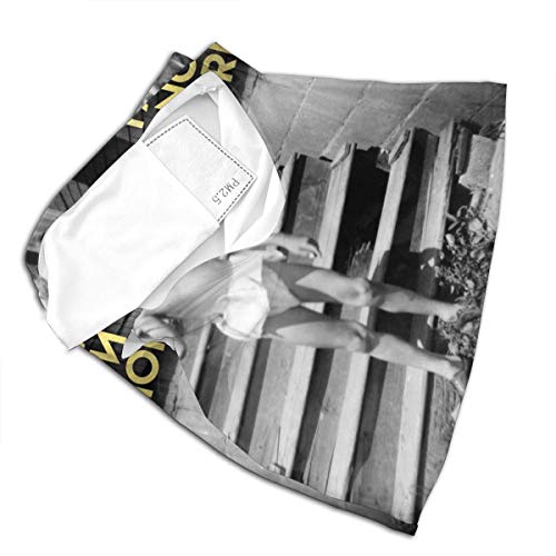 Yang Faith No More Sol Invictus bufanda sin costuras, multifuncional, calentador de cuello, bandana transpirable para exteriores con 2 filtros, color Con 10 filtros., tamaño talla única