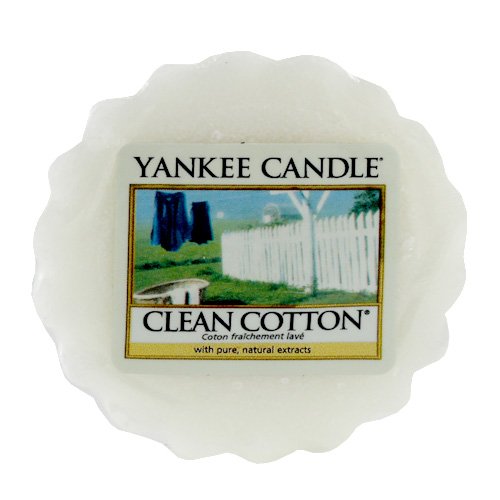 YANKEE CANDLE Clean Cotton Alrededor Flor, Limón Color Blanco 1pieza(s) - Vela (1 Pieza(s))