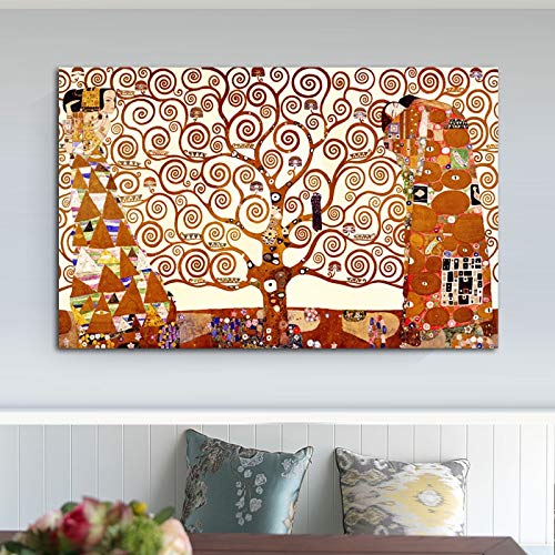 yaonuli Art Tree of Life pintando Cuadros Abstractos sobre Lienzo Carteles e Impresiones Cuadros clásicos sin Marco para Decorar la Sala de Estar 70x117cm