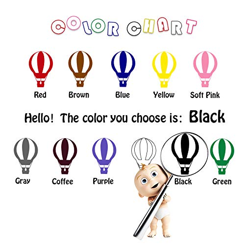 yaoxingfu Peluquería Etiqueta de La Pared Chica Bonita Cabello Cara Corazón Decoración Calcomanía de Vinilo Salón de Belleza Modelado Peluquería Estilista Estudio Negro 110x80cm