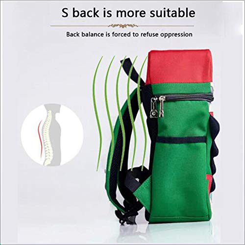 YCKZZR Girl Mochila,Bolsa de Dinosaurio Escolares con Correa Anti-Perdida para Bebé de 5-12 Años,Ballena Ballena,Bolsa de Animales,Estilo de Dibujos Animados, Bolso Niña/Mochila,D